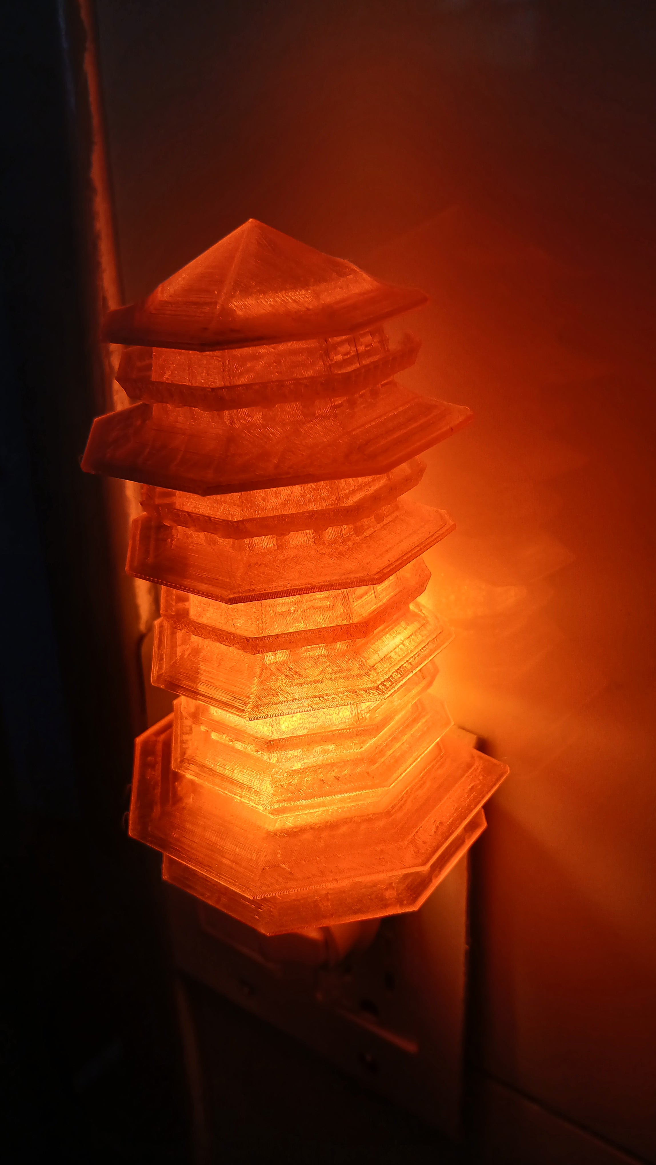 Pagoda , 8 point