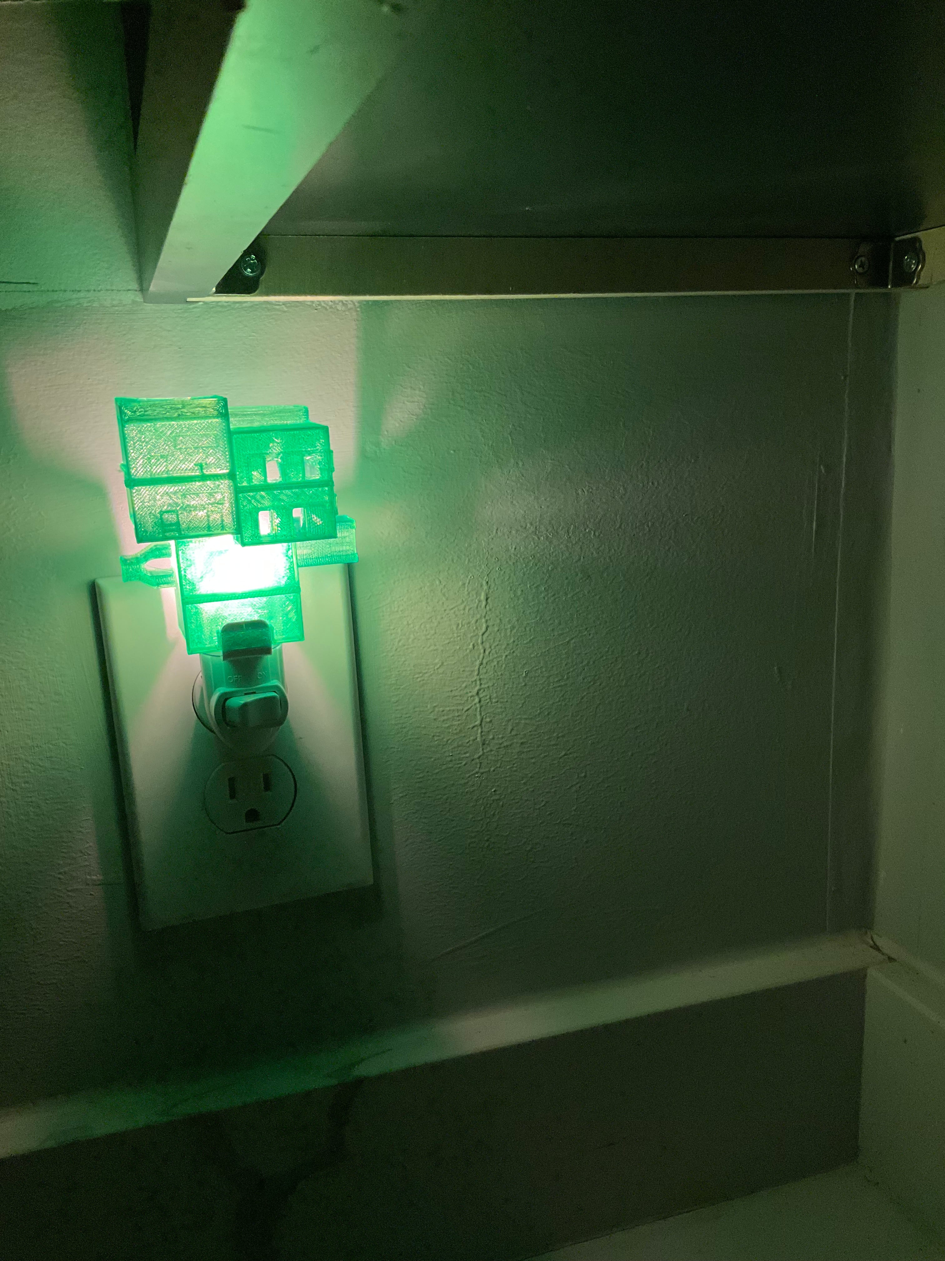 Brutalist Home Night Light