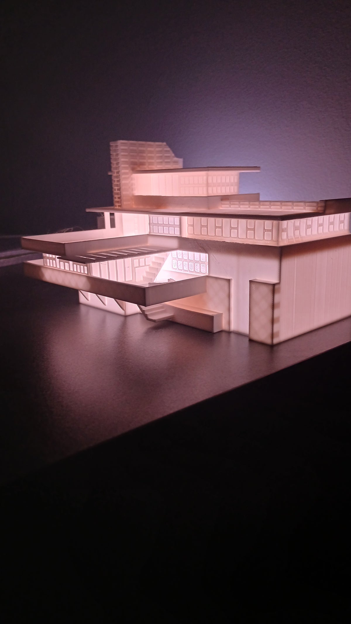 Falling Water lamp